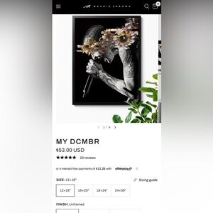 Nashid Chroma MY DCMBR Chester Bennington print